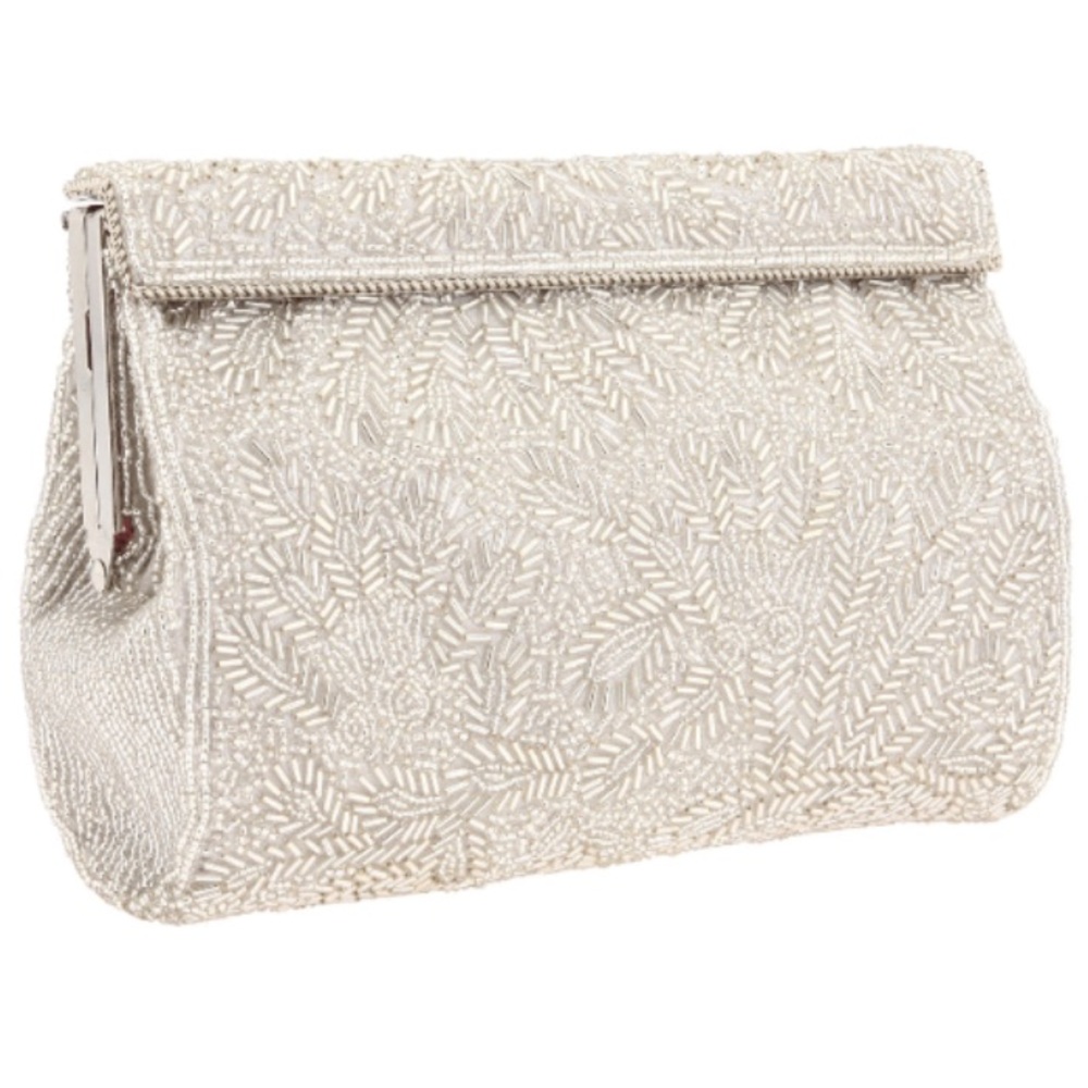 Nina Meadow Clutch (Silver)